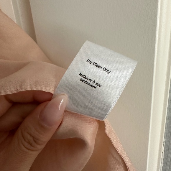 WILFRED DRESS XXS orange/peach color - Picture 6 of 6